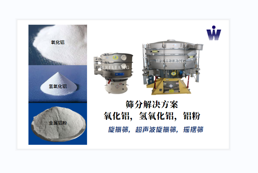 氧化鋁、氫氧化鋁、金屬鋁粉篩分案例